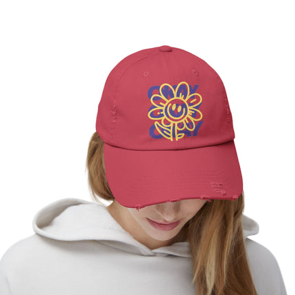 Okay, okay, okay, chillige Stimmung, Unisex-Distressed-Cap 