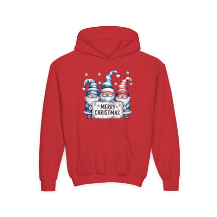 Christmas themed Youth Heavy Blend Hooded Sweatshirt