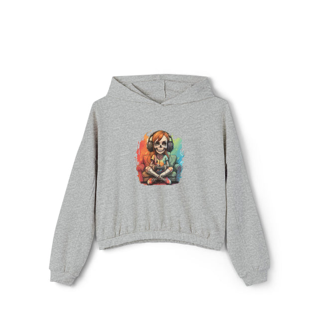 Halloween themed Women's Cinched Bottom Hoodie