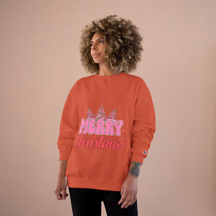 Christmas themed Champion Sweatshirt