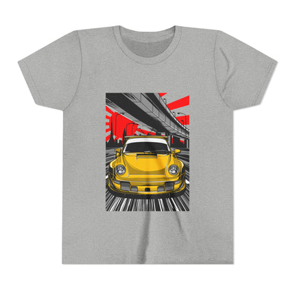 Car Enthusiast themed Youth Short Sleeve Tee