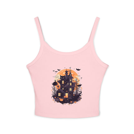 Halloween-Themen Damen Spaghetti Strap Tank Top 
