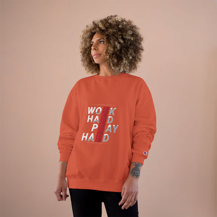 Champion-Sweatshirt mit Typografie-Motiv