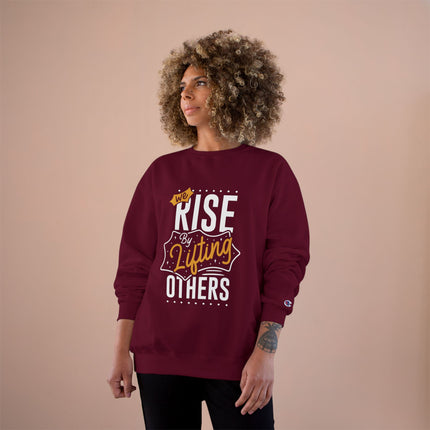 Champion-Sweatshirt mit Typografie-Motiv