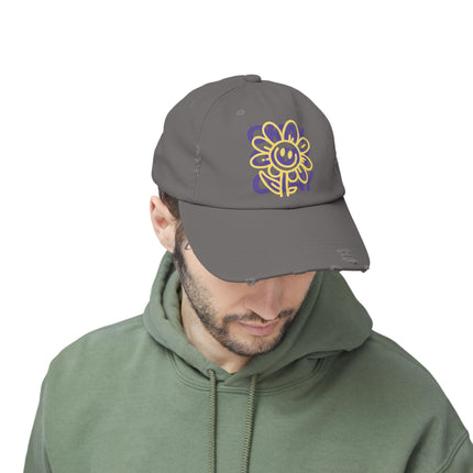 Okay, okay, okay, chillige Stimmung, Unisex-Distressed-Cap 