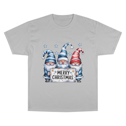 Champion-T-Shirt mit Weihnachtsmotiv