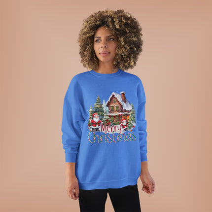 Christmas themed Unisex EcoSmart Crewneck Sweatshirt