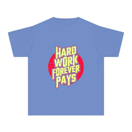Typography themed Youth Midweight Tee