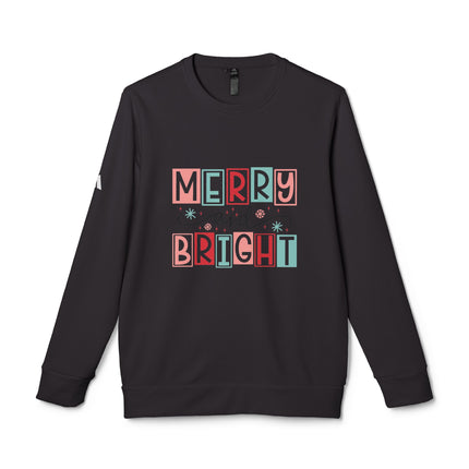 Christmas themed Adidas Unisex Fleece Crewneck Sweatshirt