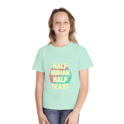 Typography themed Youth Midweight Tee