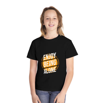 Typography themed Youth Midweight Tee