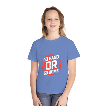 Typography themed Youth Midweight Tee