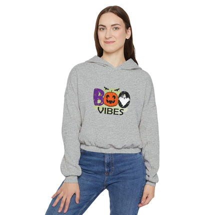 Halloween-Themen-Damen-Kapuzenpullover mit Cinched Bottom