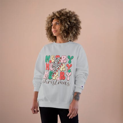 Christmas themed Champion Sweatshirt
