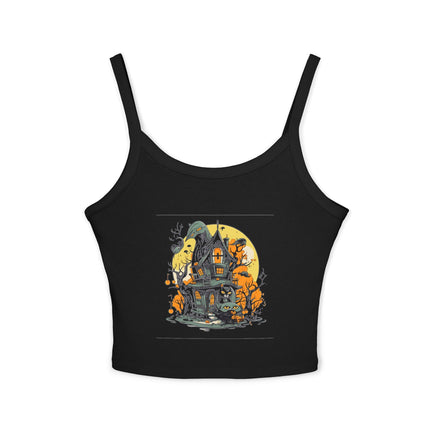 Halloween-Themen Damen Spaghetti Strap Tank Top 