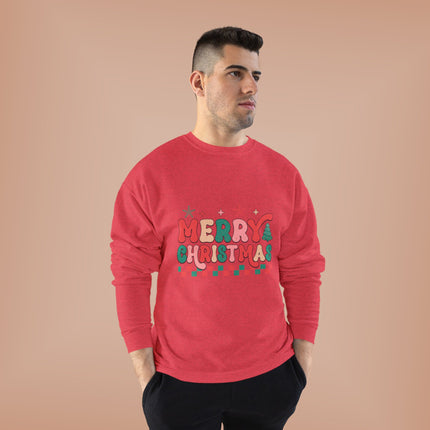 Christmas themed Unisex EcoSmart Crewneck Sweatshirt