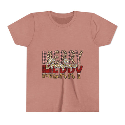 Christmas themed Youth Short Sleeve Tee