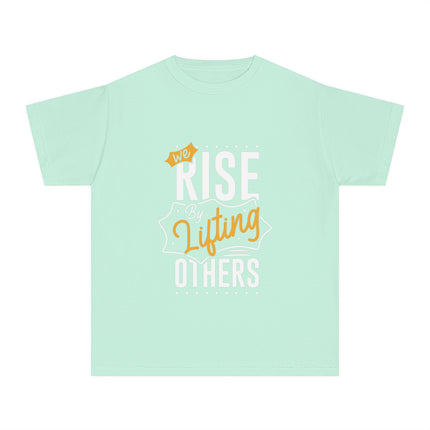 Typography themed Youth Midweight Tee