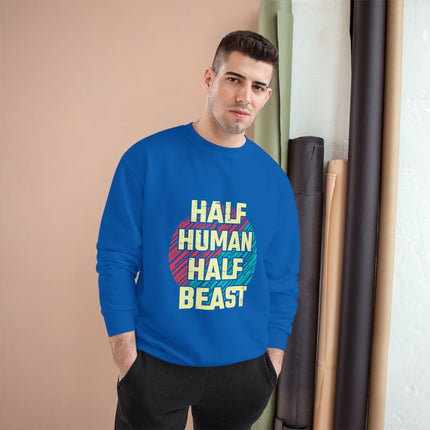 Champion-Sweatshirt mit Typografie-Motiv