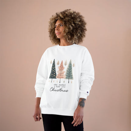 Christmas themed Champion Sweatshirt