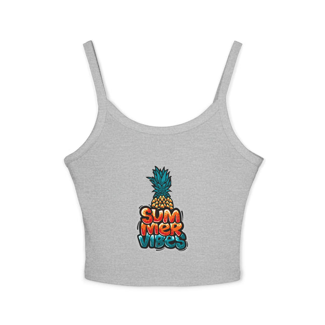 Typografie Themen Damen Spaghetti Strap Tank Top 