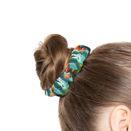 Beautiful Island Scenery design themed Scrunchie