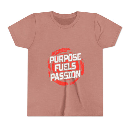 Kurzärmeliges Jugend-T-Shirt mit Typografie-Motiv