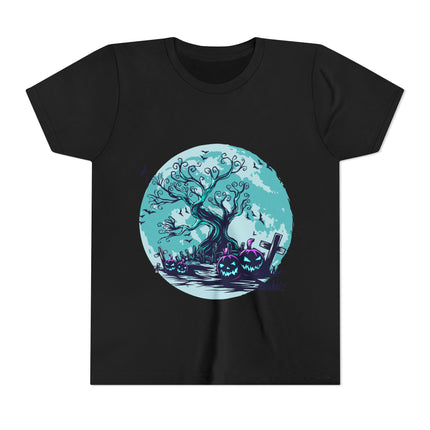 Halloween-Kurzarm-T-Shirt für Jugendliche