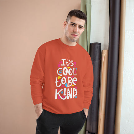 Champion-Sweatshirt mit Typografie-Motiv