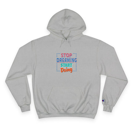 Typography themed Champion Hoodie