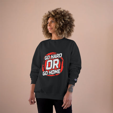 Champion-Sweatshirt mit Typografie-Motiv
