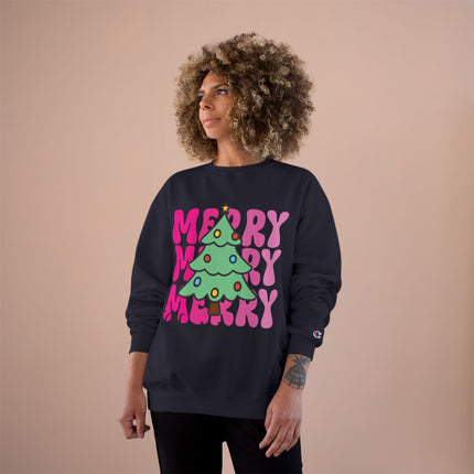 Christmas themed Champion Sweatshirt