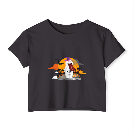 Halloween themed Women's Festival Crop Top