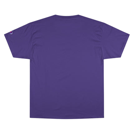 Champion-T-Shirt mit Typografie-Motiv
