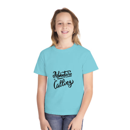 Typography themed Youth Midweight Tee