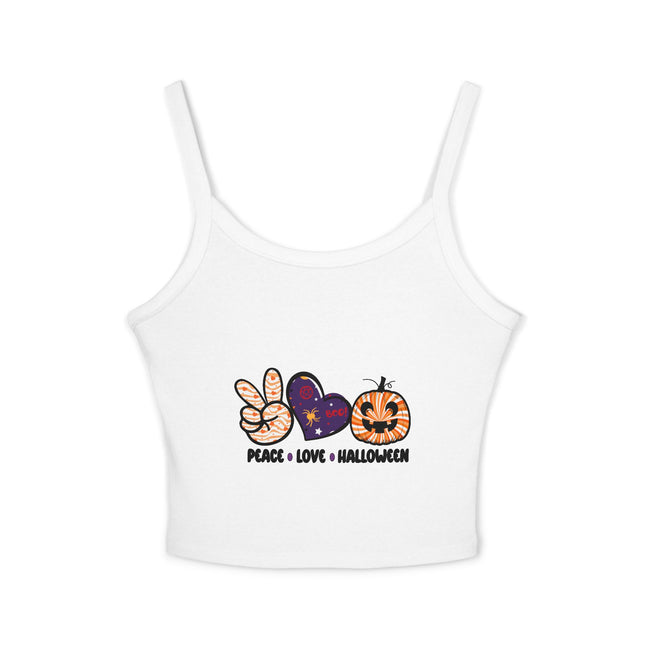 Halloween-Themen Damen Spaghetti Strap Tank Top 