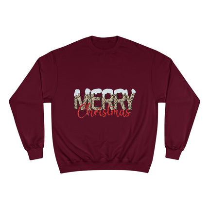 Christmas themed Champion Sweatshirt