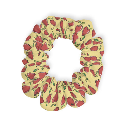 Cute Apple Pattern design themed Scrunchie