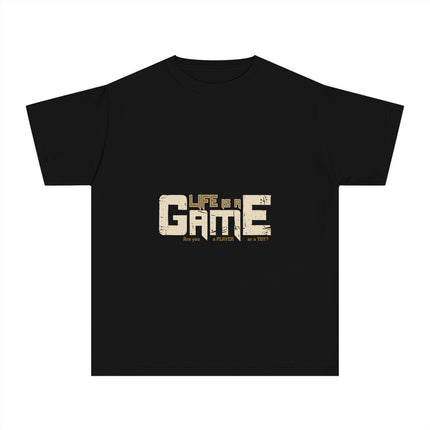 Typography themed Youth Midweight Tee
