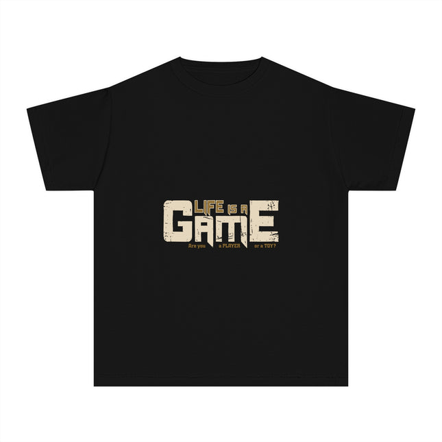 Typography themed Youth Midweight Tee
