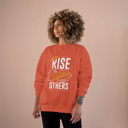 Champion-Sweatshirt mit Typografie-Motiv