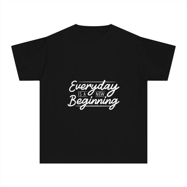 Typography themed Youth Midweight Tee
