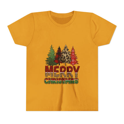 Christmas themed Youth Short Sleeve Tee