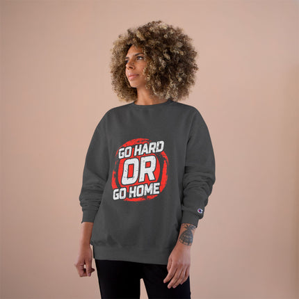 Champion-Sweatshirt mit Typografie-Motiv