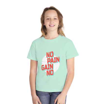 Typography themed Youth Midweight Tee