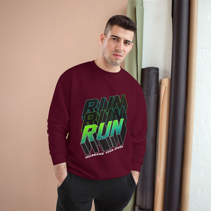 Champion-Sweatshirt mit Typografie-Motiv