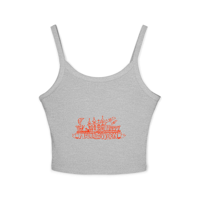 Halloween-Themen Damen Spaghetti Strap Tank Top 