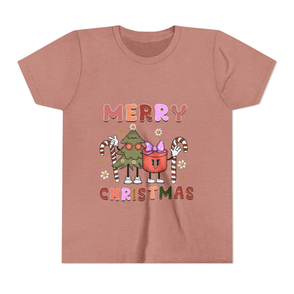 Christmas themed Youth Short Sleeve Tee