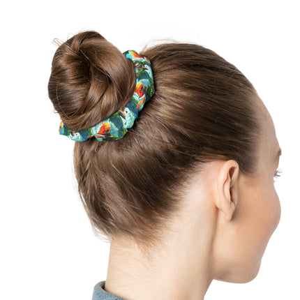 Beautiful Island Scenery design themed Scrunchie