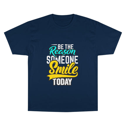 Champion-T-Shirt mit Typografie-Motiv
